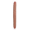 Real Rock Double Gode Straight Slim 35.5 x 3.8cm Marron